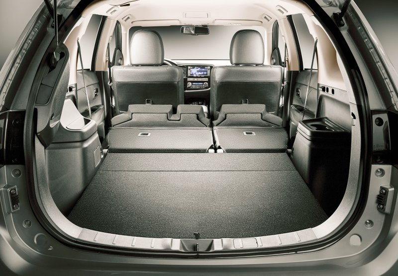 Mitsubishi Outlander 2008 багажник
