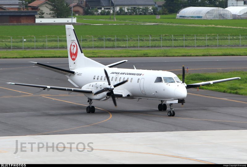 Saab 340 самолет кабина