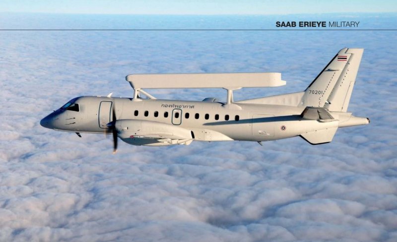 Saab 340 самолет дозаправка