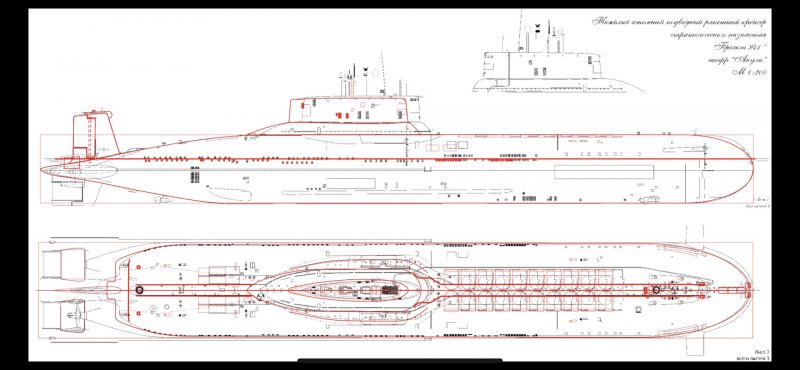 Подводные лодки проекта 941 «акула»