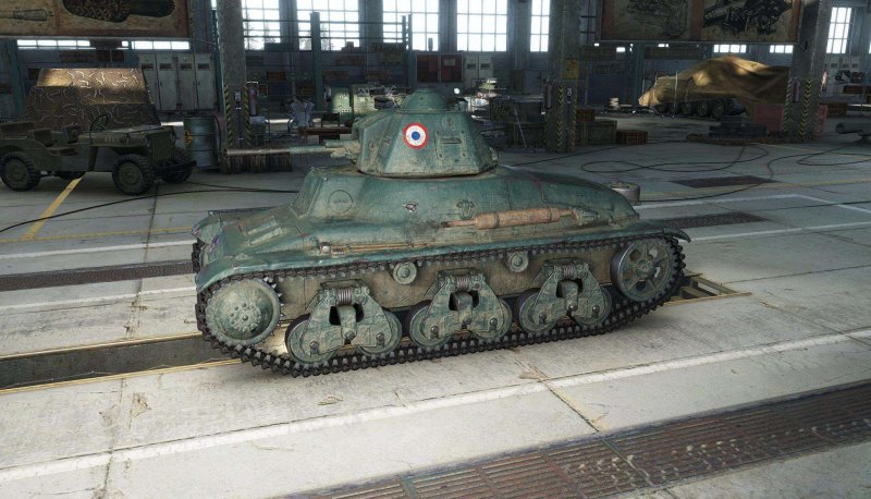 Hotchkiss h35 танк