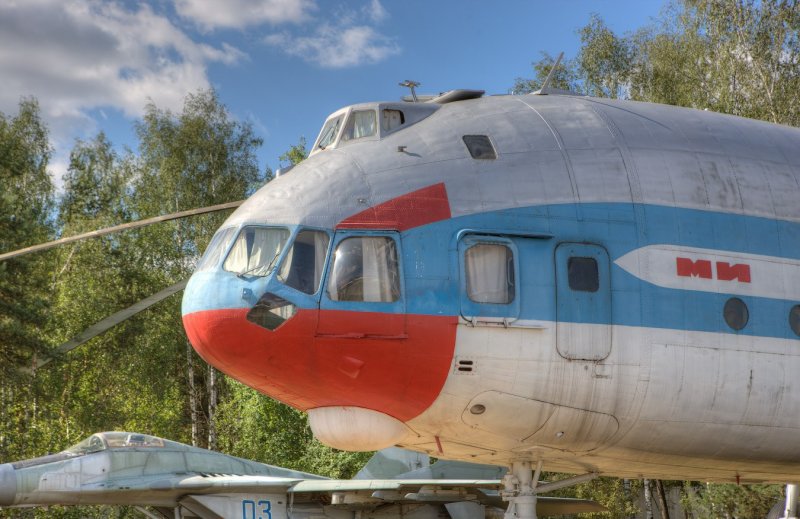 Ми-6 вертолёт кабина