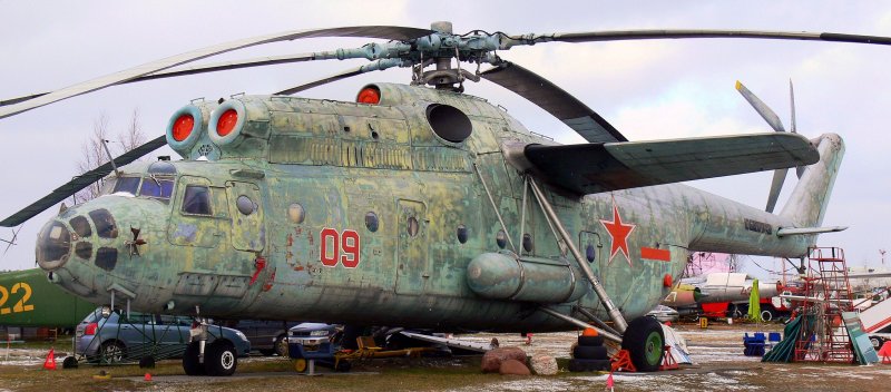 Ми-12 вертолёт салон