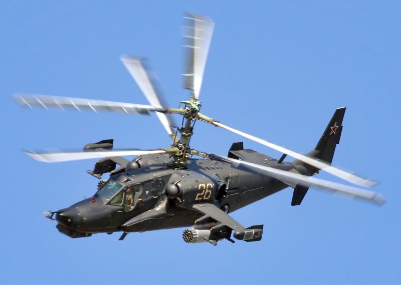 Боевой ударный вертолет ка-50