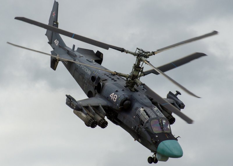 Военные вертолеты ка 50