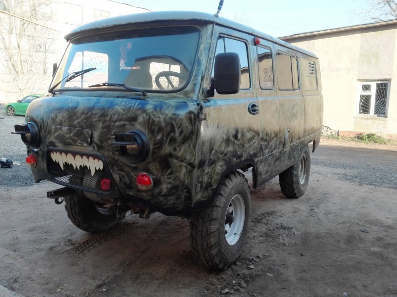 УАЗ-452 камуфляж