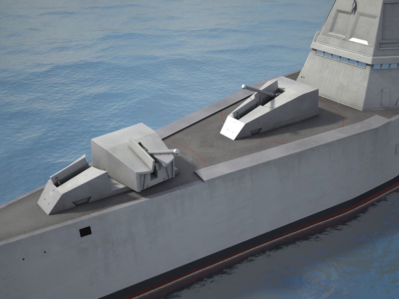 Эсминец США USS Zumwalt (DDG 1000).