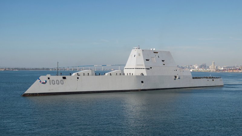 Американский стелс корабль