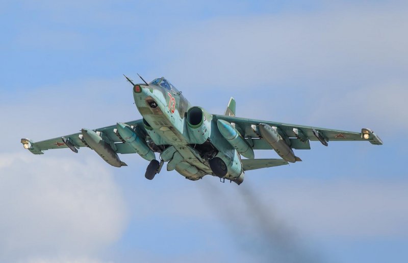 Су-25 вид снизу