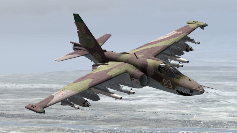 Штурмовик Су-25 Грач
