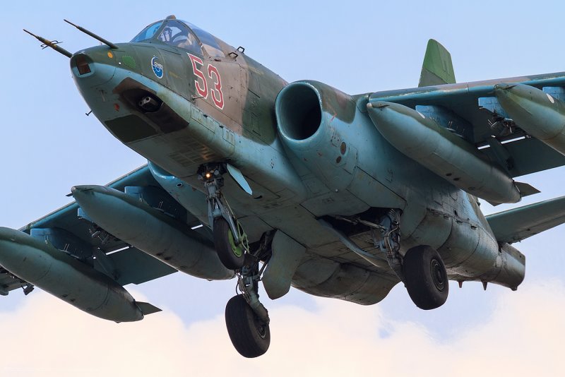 Штурмовик Су-25 Грач