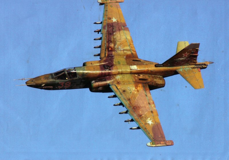 Самолёт-Штурмовик Су-25