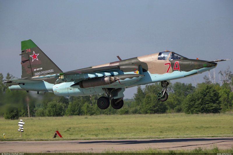 Су-25 вооружение