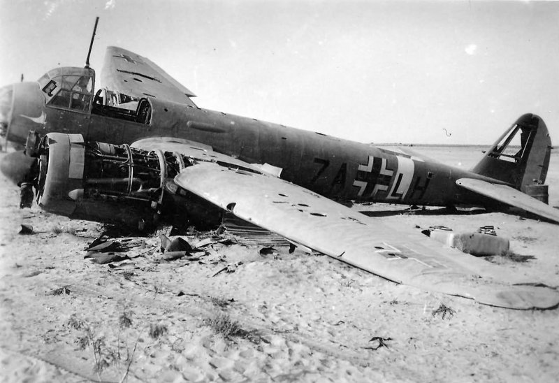 Немецкий бомбардировщик Юнкерс ju-88