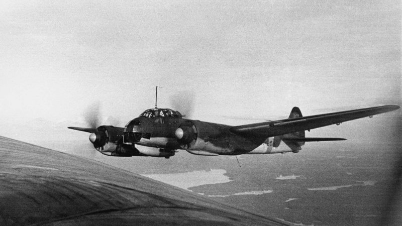 Немецкий самолет Юнкерс 88