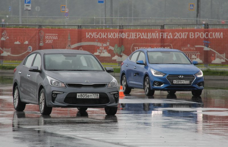 Kia Rio 2018 vs Hyundai Solaris 2018