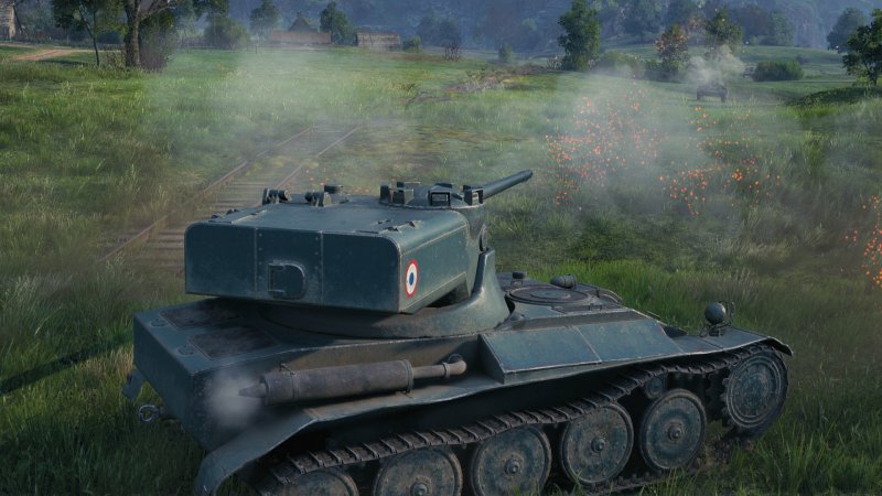 Танк АМХ-13 В Алжире