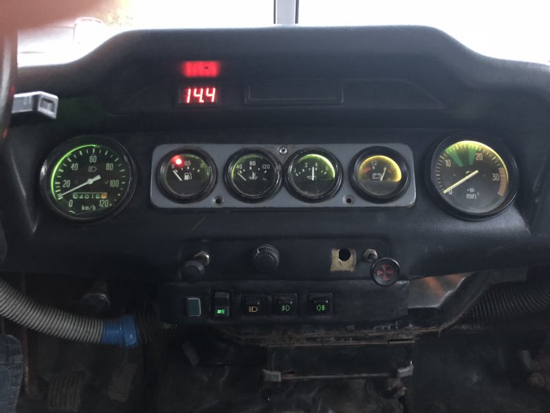 УАЗ 452 приборная панель