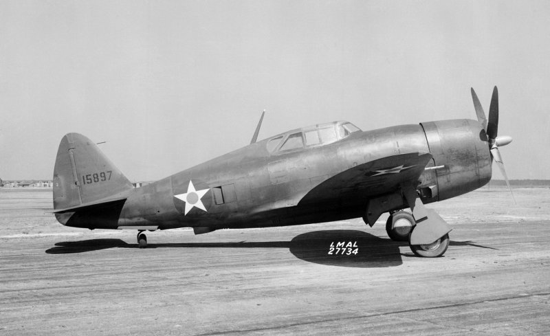 P-47 Thunderbolt компрессор