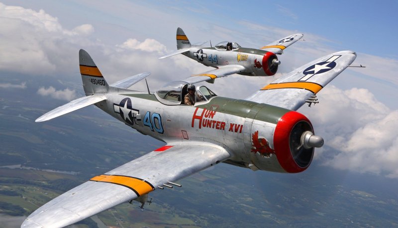 Самолет p-47d “Thunderbolt”
