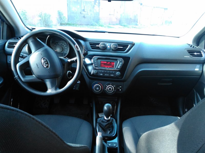 Kia Rio 2015 Premium салон