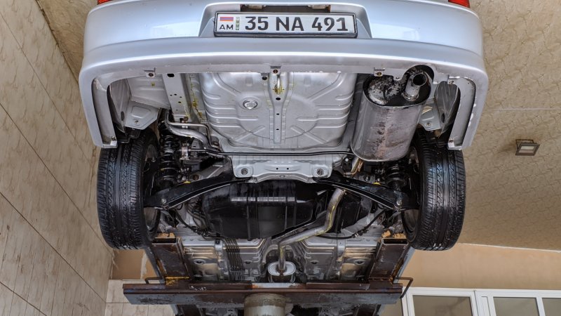 Audi a4 b9 1.4 днище