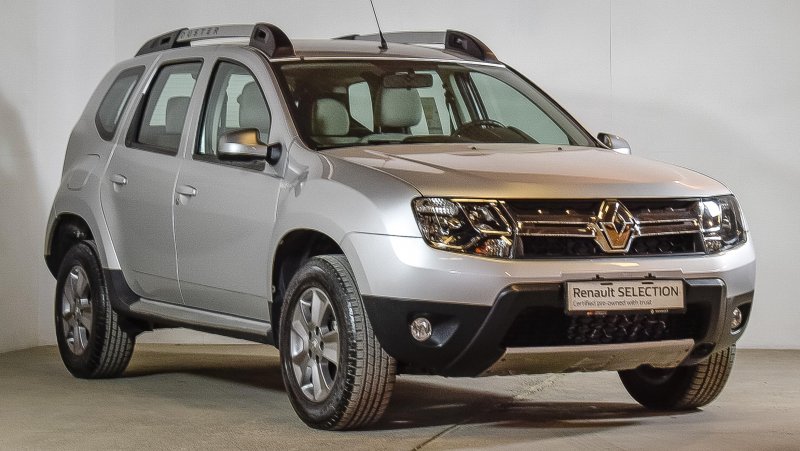 Renault Duster серебристый