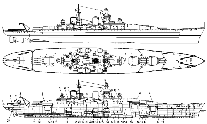 Линкор Ленин World of Warships