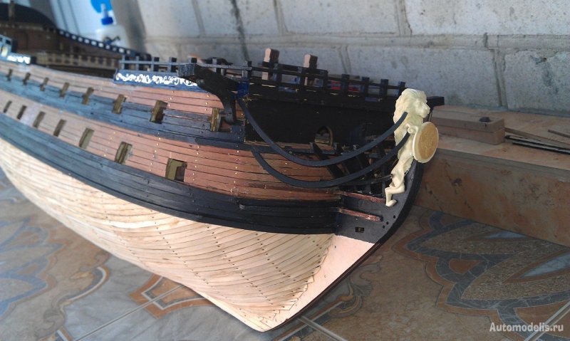 Ingermanland 1715 Scale 1/96 650mm 25.5" model ship Kits