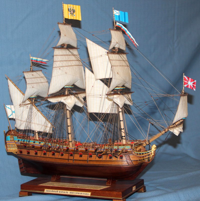Ingermanland 1715 Scale 1/96 650mm 25.5" model ship Kits