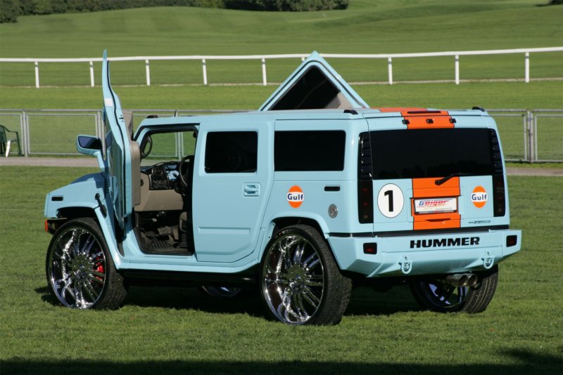 Hummer h2 ламбо двери