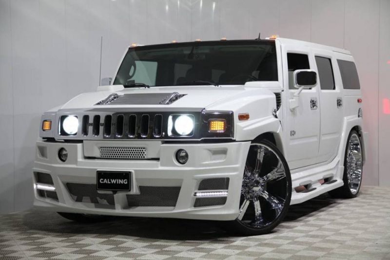 White Hummer h2 Tuning