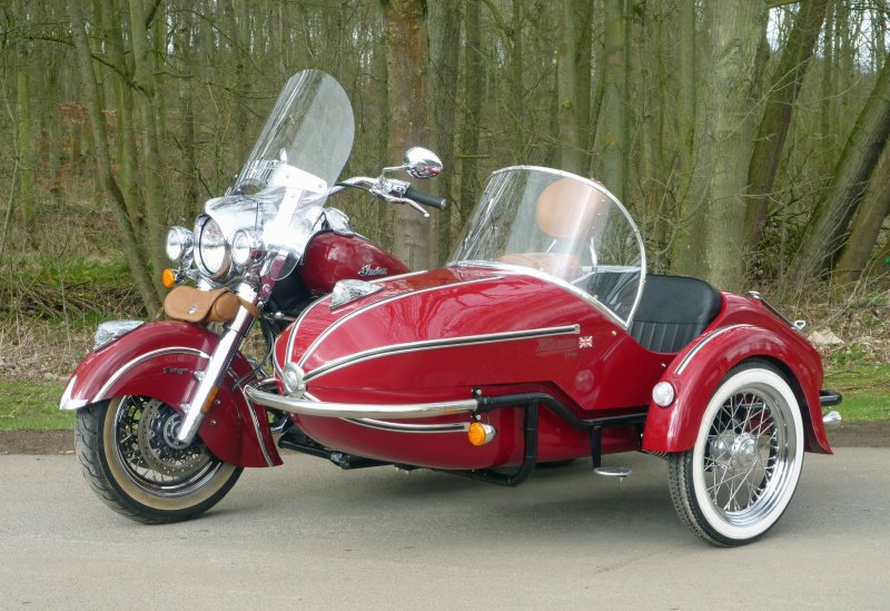 Jawa 250 с коляской