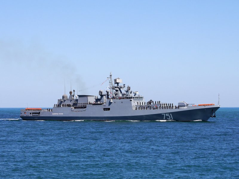 Флагман Адмирал Эссен ноябрь 2021 год