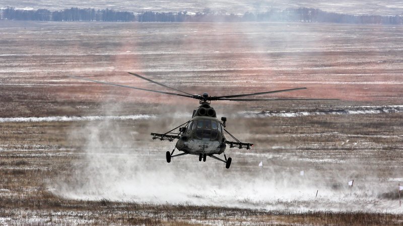 Ми-18 вертолет