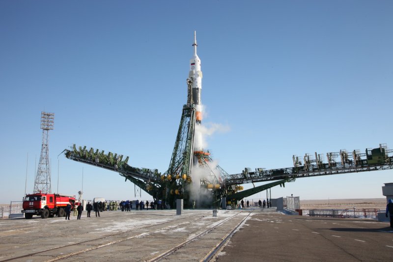 Пуск Союза с Байконура