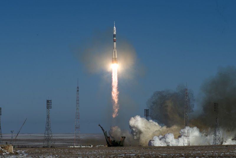 Старт ракеты с Байконура