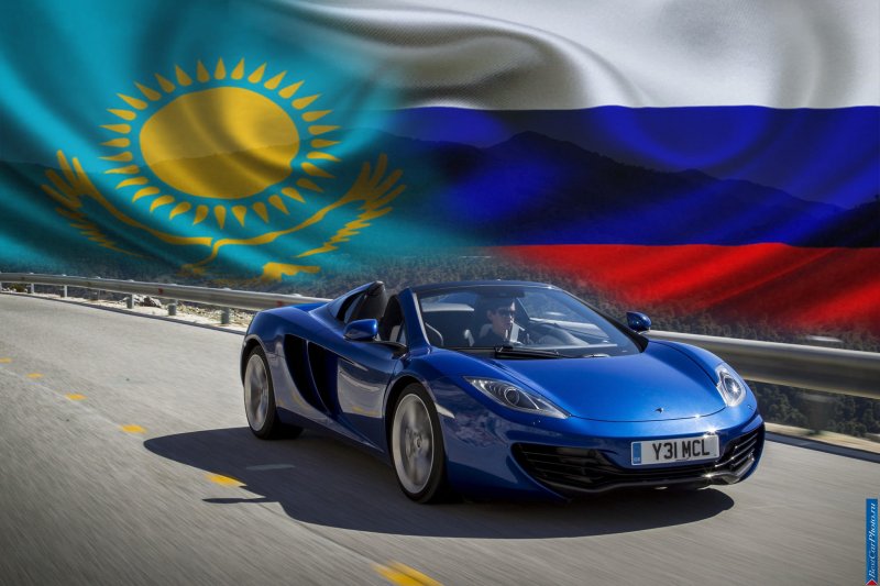 Казахстанская Полицейская машина