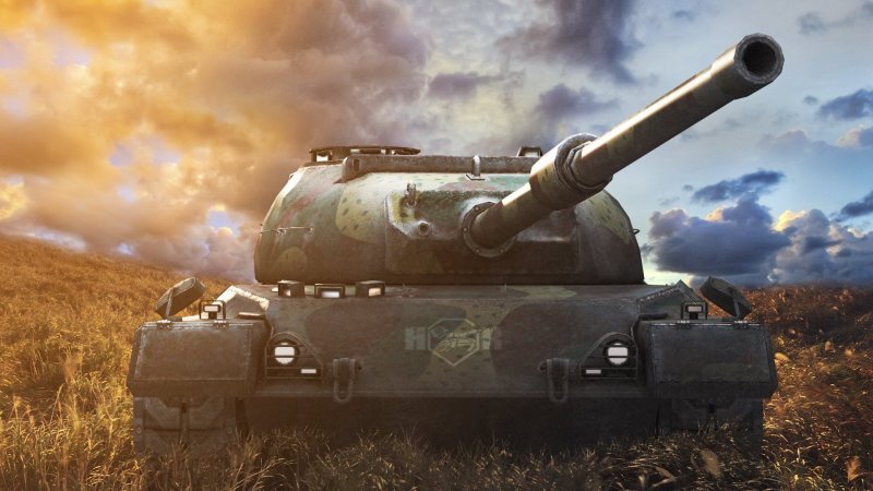 Танк Leopard из World of Tanks