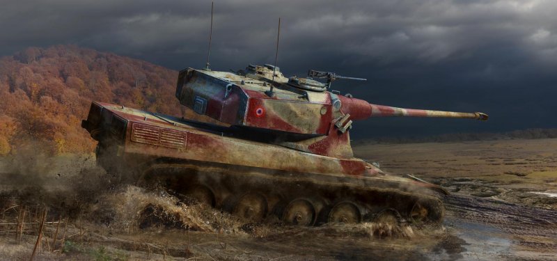 Танк АМХ 50 В World of Tanks
