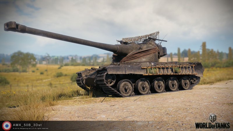 AMX 50 B 3d стиль