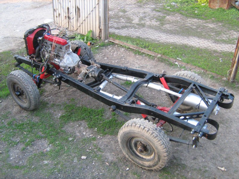 Рама УАЗ 3151 С двигателем