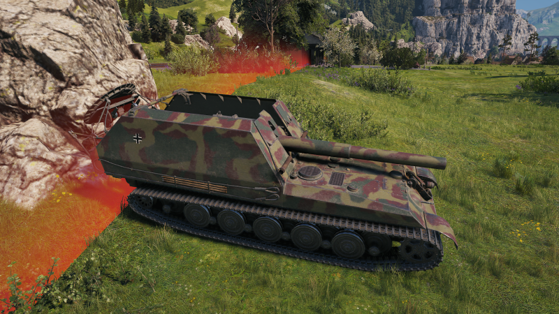 САУ "G.W. Tiger", 1945 год.