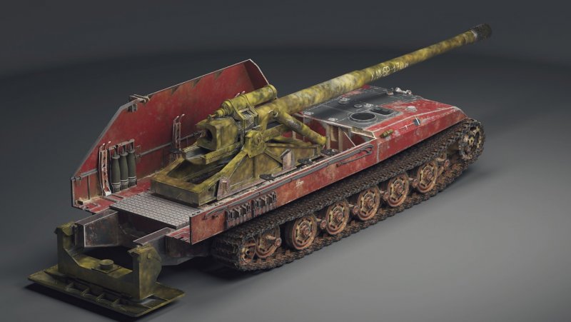 Geschutzwagen Tiger модель