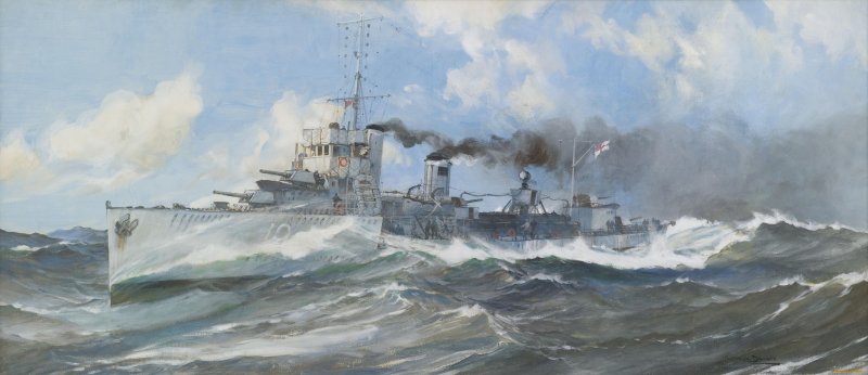 Художник Montague Dawson морской пейзаж