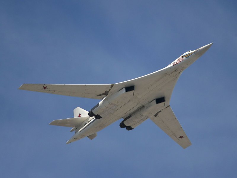 Белый лебедь бомбардировщик ту-160