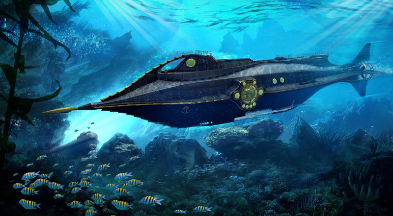 Модель подводной лодки с-13
