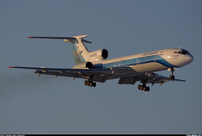 Пулково ту-154 м колеса