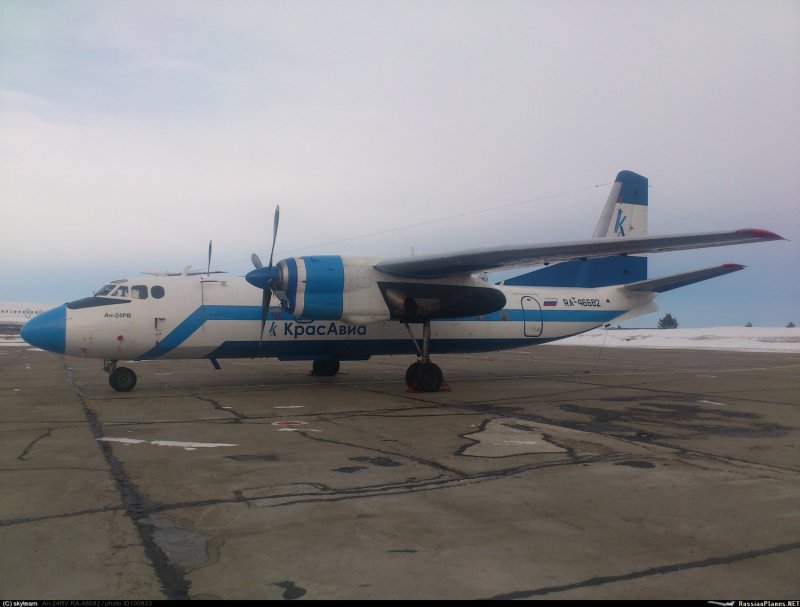 Самолет АН-26 КРАСАВИА
