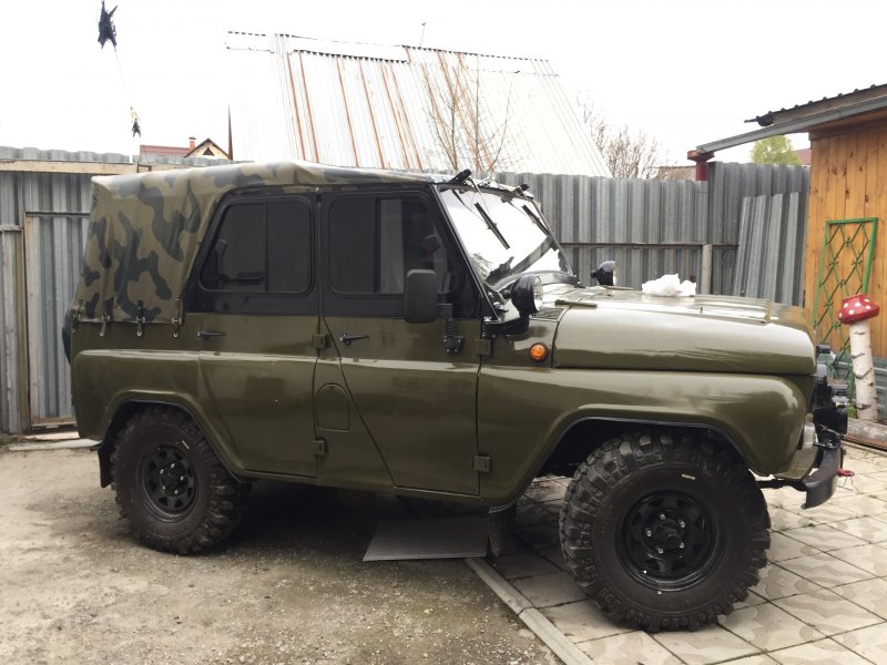 УАЗ 3151 С тентом